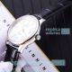 Perfect Replica Rolex Cellini Silver Bezel Black Leather Strap Watch (7)_th.jpg